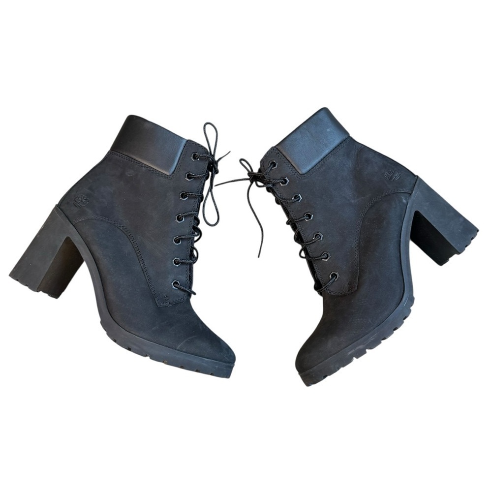 TIMBERLAND WOMEN'S ALLINGTON 6 '' INCH BOOT BLACK NUBUCK 7 S2